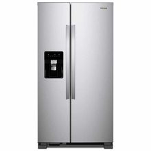 Refrigerador Whirlpool de 25 pies cúbicos Side by Side 2 puertas Gris